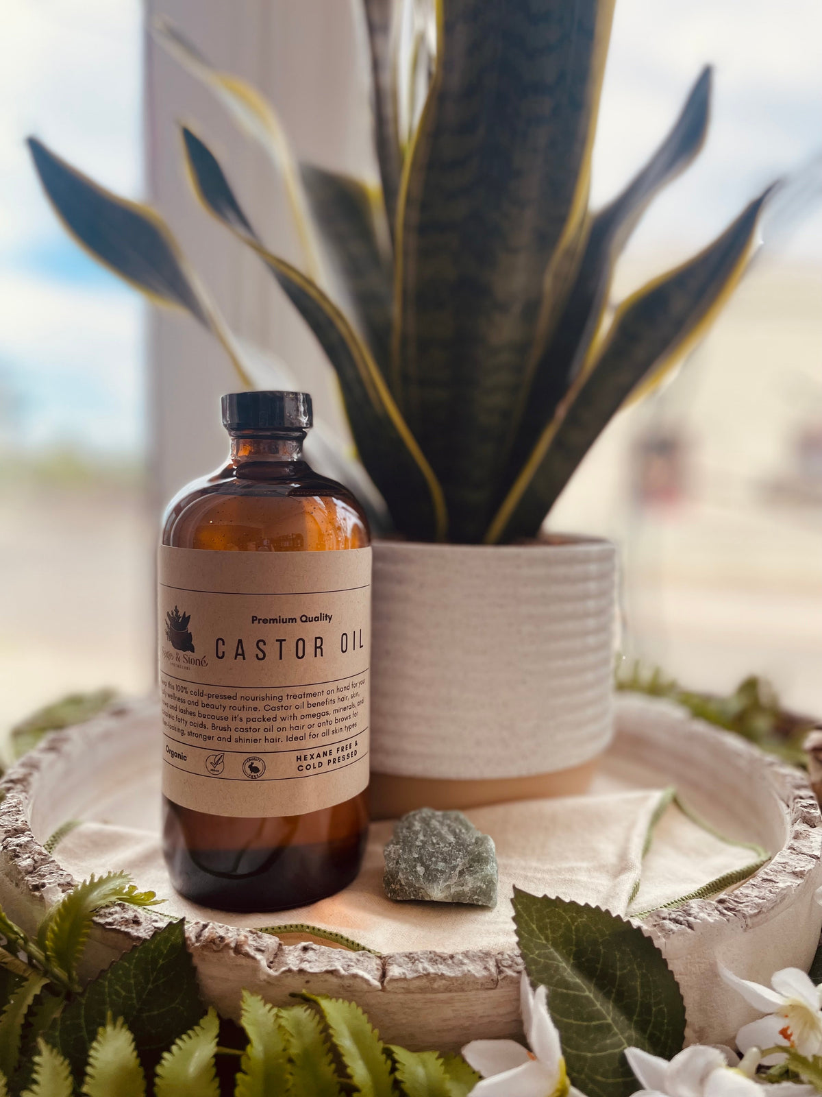 Organic Cold Pressed Castor Oil